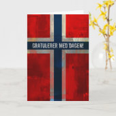 Grunge Painterly Theme Karte (Gelbe Blume)