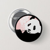 Grunge Panda. Button (Vorne & Hinten)