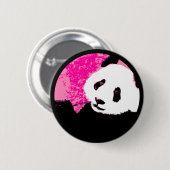Grunge Panda. Button (Vorne & Hinten)
