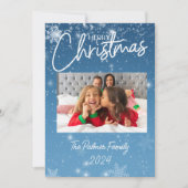 Grunge Paper Design Feiertagskarte (Vorderseite)