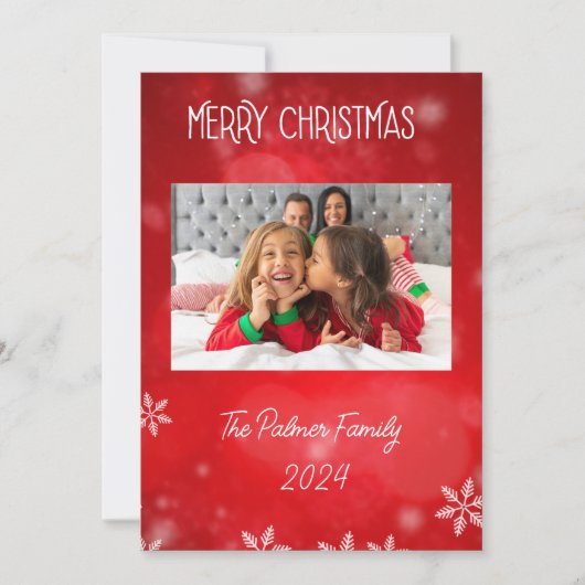 Grunge Paper Design Feiertagskarte (Vorderseite)