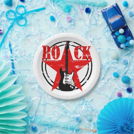 Grunge Pappteller (Party)