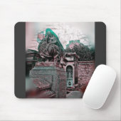 Grunge Paris Grave Mousepad (Mit Mouse)