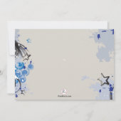 Grunge-Party Einladung (Rückseite)