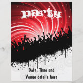 Grunge Party Flyer (Vorne)
