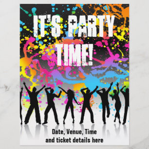 Grunge-Partyflyer Flyer