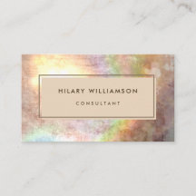 Grunge Pastel Holograph Beige