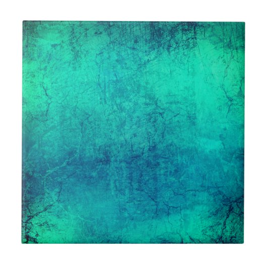 Grunge Patina Vintage Keramik Tile Fliese (Vorderseite)