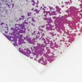 Grunge patriotisch fließende amerikanische Flagge, Fleecedecke (Ecke)