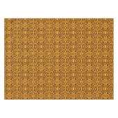 Grunge Pattern Steampunk Gold und Brown Tableclout Tischdecke (Vorderseite (Horizontal))