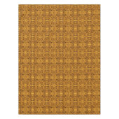 Grunge Pattern Steampunk Gold und Brown Tableclout Tischdecke (Vorderseite)