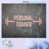 Grunge Personal Trainer Flyer (Einzeln)