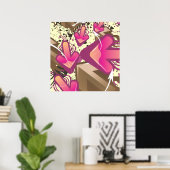 Grunge-Pfeile Poster (Heimbüro)