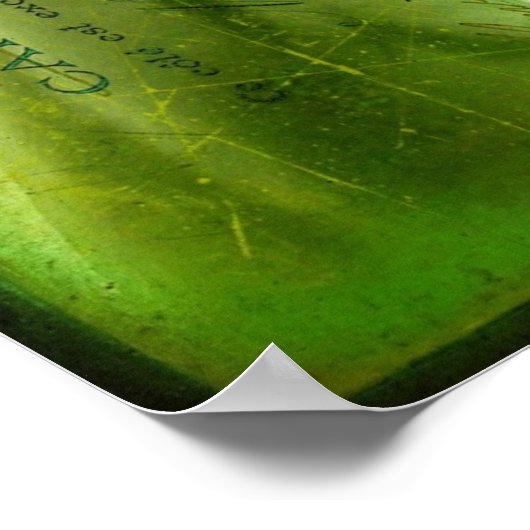 Grunge Pferde Postcard ähnlich Poster (Ecke)