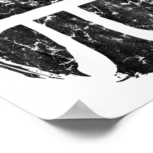 Grunge PI Poster (Ecke)