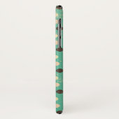 Grunge Polka Dots Pattern Case-Mate iPhone Hülle (Hinten/Links)