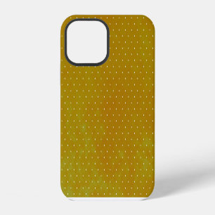 Grunge-Polka-Dots: Wasserfarbhintergrund iPhone 12 Hülle