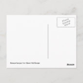 Grunge Postkarte (Rückseite)