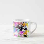 GRUNGE PUNK SPRITZER ART ESPRESSOTASSE (Rechts)