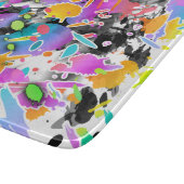 GRUNGE PUNK SPRITZER ART SCHNEIDEBRETT (Ecke)