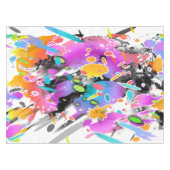 GRUNGE PUNK SPRITZER ART TISCHDECKE (Vorderseite (Horizontal))