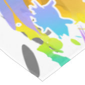 GRUNGE PUNK SPRITZER ART TISCHDECKE (Schrägansicht)