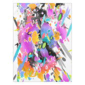 GRUNGE PUNK SPRITZER ART TISCHDECKE (Vorderseite)