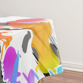 GRUNGE PUNK SPRITZER ART TISCHDECKE