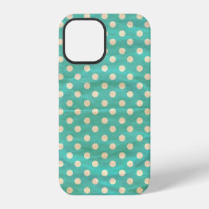 Grunge-Punkte nahtloses Muster iPhone 12 Hülle