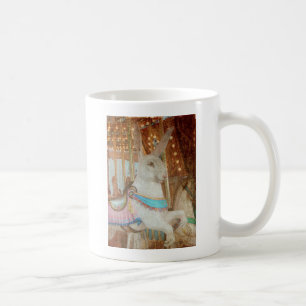 Grunge Rabbit Merry-Go-Round Kaffeetasse