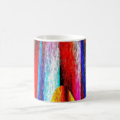 Grunge Rainbow Kaffeetasse (Mittel)