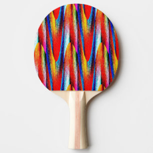 Grunge Rainbow Tischtennis Schläger