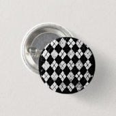 Grunge-Rautenknopf Button (Vorne & Hinten)