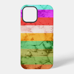 Grunge Regenbogen Streifen Wandgrafik Case-Mate iP iPhone 12 Pro Hülle