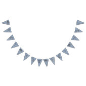 Grunge Retro Black Halloween-Party Wimpelkette (Alle)