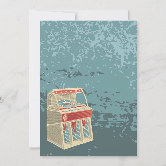 Grunge Retro Jukebox (Vorderseite)