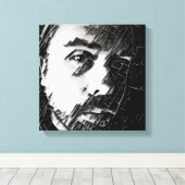 Grunge Rob Leinwanddruck (Insitu (Holzboden))