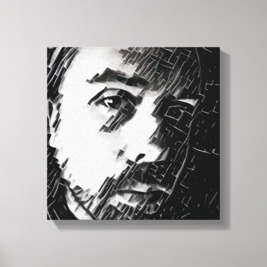 Grunge Rob Leinwanddruck (Vorderseite)
