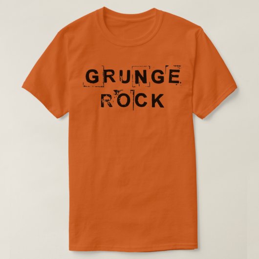 Grunge RockTShirt T-Shirt (Design vorne)