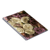 Grunge, Rose, Foto Notizblock (Rechte Seite)