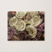 Grunge, Rose, Foto Puzzle (Horizontal)