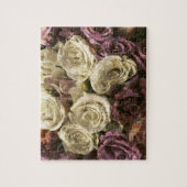 Grunge, Rose, Foto Puzzle (Vertikal)