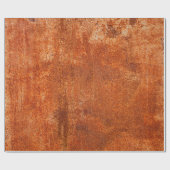 Grunge rostete Metallstruktur. rostfreie Korrosion Geschenkpapier (Flach)