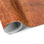 Grunge rostete Metallstruktur. rostfreie Korrosion Geschenkpapier (Rolleneckpunkt)