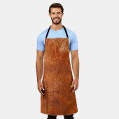 Grunge rostete Metallstruktur. rostfreie Korrosion Schürze (Getragen)