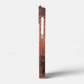 Grunge Roststruktur Case-Mate iPhone Hülle (Rückseite / Links)