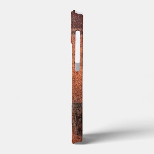 Grunge Roststruktur Case-Mate iPhone Hülle (Rückseite / Links)