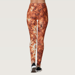 Grunge Roststruktur Leggings