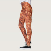 Grunge Roststruktur Leggings (Links)