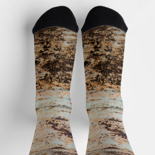 Grunge Roststruktur Socken